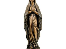 VIRGEN DE LOURDES ACABADO SATINADO Ref. 3198 3199
