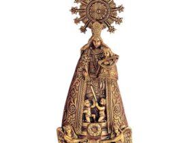 VIRGEN DE LOS DESAMPARADOS ACABADO SATINADO Ref. 5029