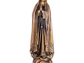 VIRGEN DE FATIMA ACABADO SATINADO Ref. 5109 5110