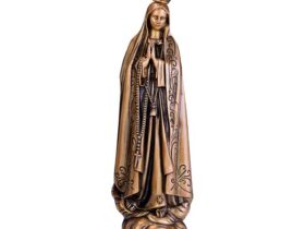 VIRGEN DE FATIMA ACABADO SATINADO Ref. 5116 5118