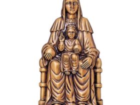VIRGEN DE MONTSERRAT ACABADO SATINADO Ref. 5296