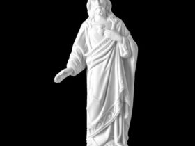 CORAZON DE JESUS DE MARMOL SINTETICO Ref. 6096 6096B