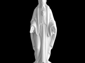 CORAZON DE JESUS DE MARMOL SINTETICO Ref. 6104 6104B 6104N