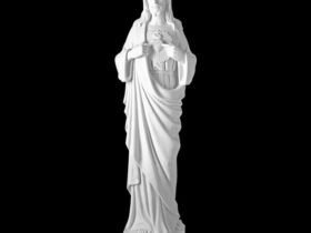 CORAZON DE JESUS DE MARMOL SINTETICO Ref. 6341 6341B