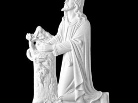 ORACION DEL HUERTO EN MARMOL SINTETICO Ref. 6265