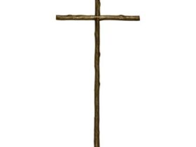 CRUZ TRONCO METAL AC.SATINADO Ref 2003