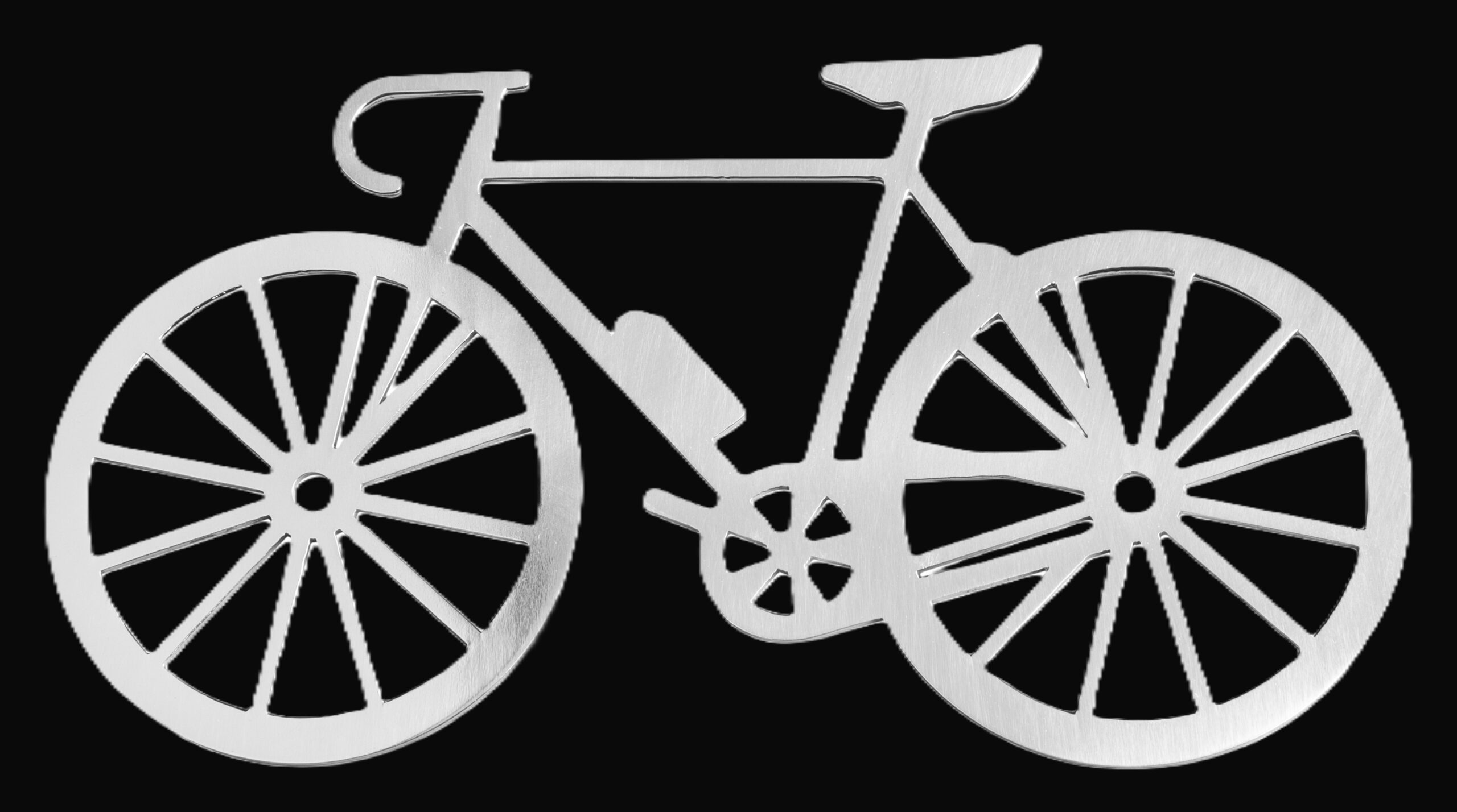 BICICLETA INOX 85X155X2 MM Ref LS-1965